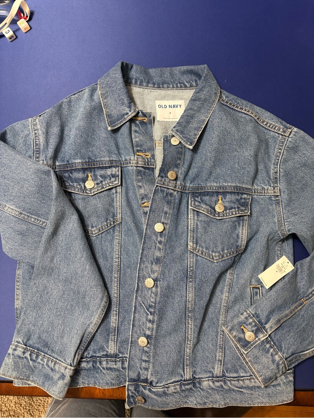 Old Navy Light Blue Denim Trucker Jacket (NWOT)
